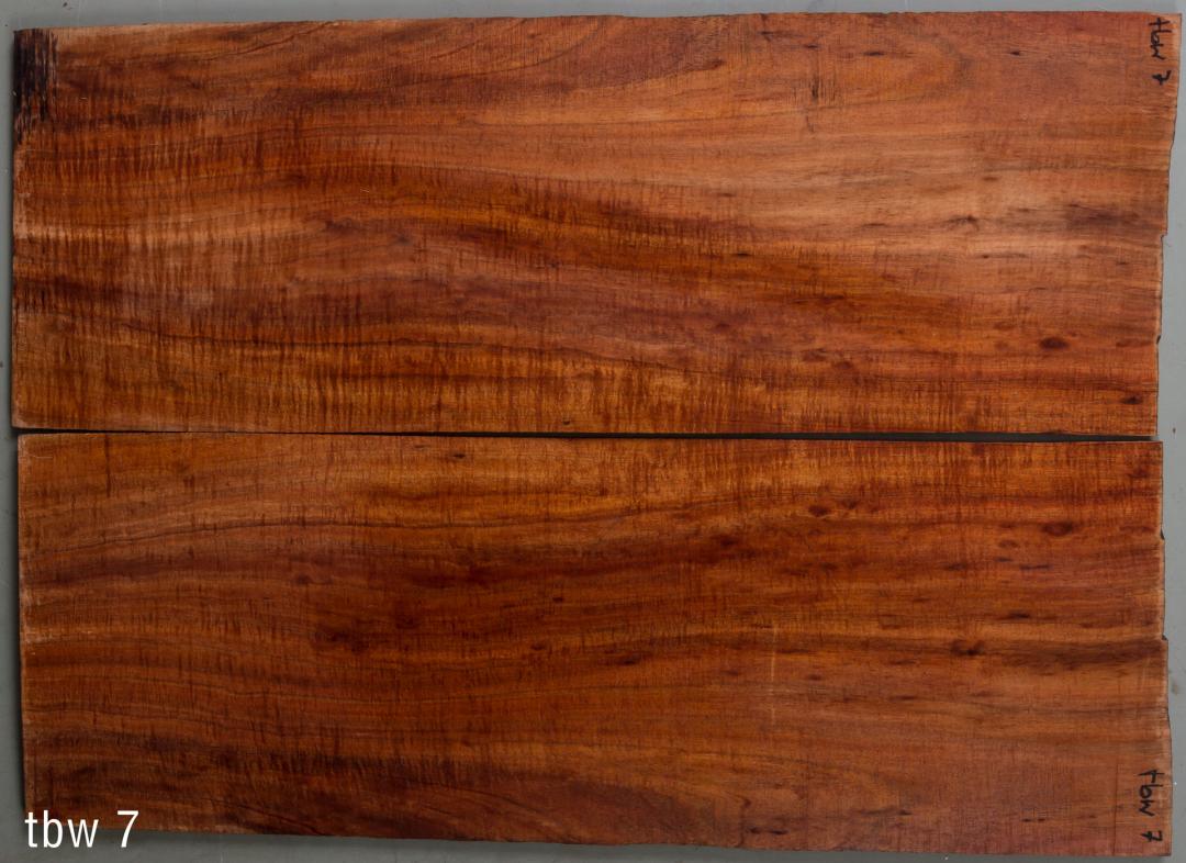 Tasmanian Blackwood Decke 'TBW7' Book-Matched